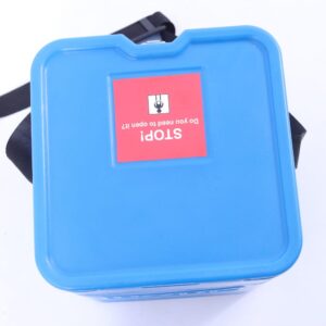 Top view of HOUP vaccine carrier